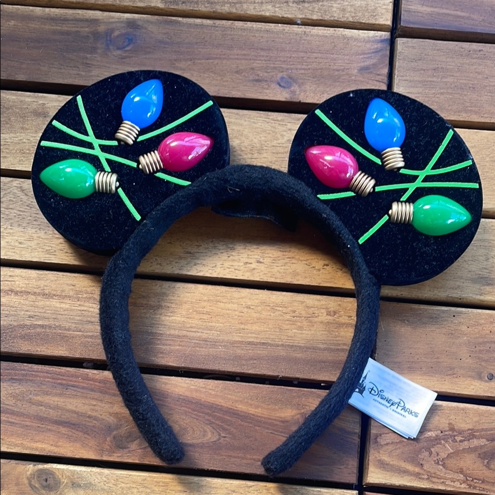 Disney Christmas Mickey light up ears